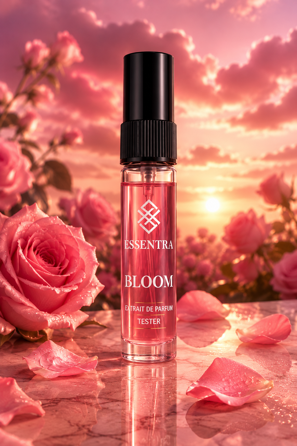Essentra Bloom Extrait de Parfum – 5ml Travel Tester | Floral Fragrance