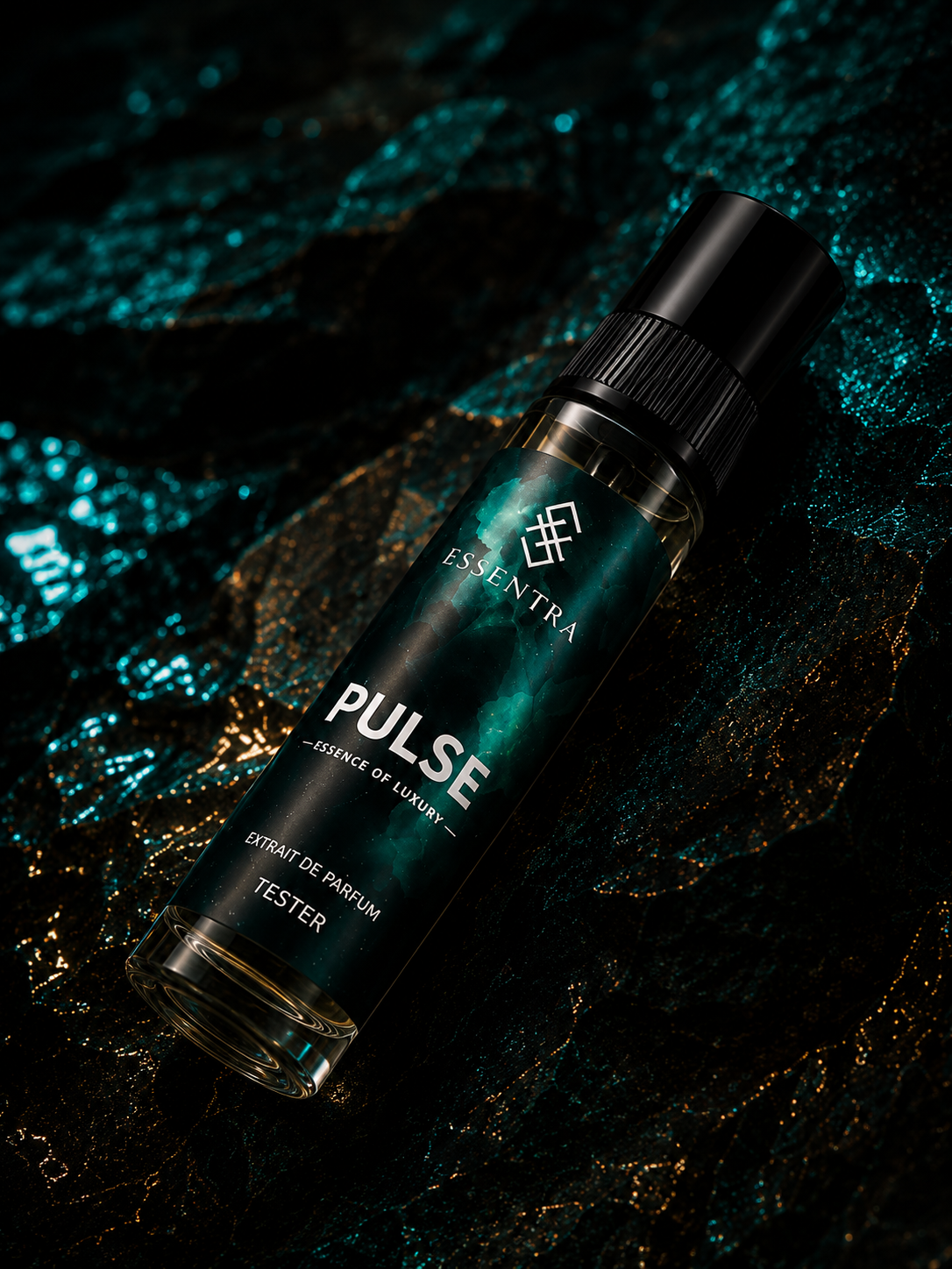 Essentra Pulse Extrait de Parfum – 5ml Travel Tester | Fresh Energetic Signature Fragrance