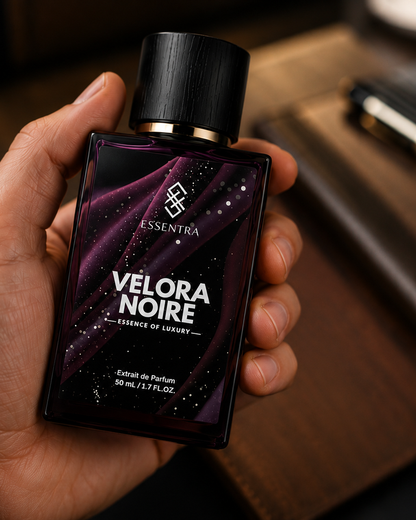 Velora Noire  Essentra Female  ·  Essence of Luxury