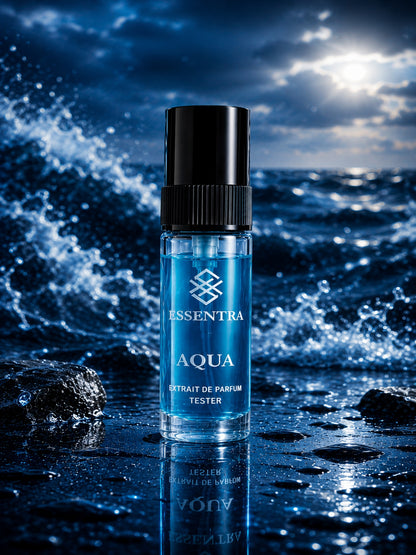 Essentra Aqua Extrait de Parfum – 5ml Travel Tester | Fresh Aquatic Fragrance