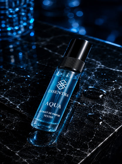 Essentra Aqua Extrait de Parfum – 5ml Travel Tester | Fresh Aquatic Fragrance