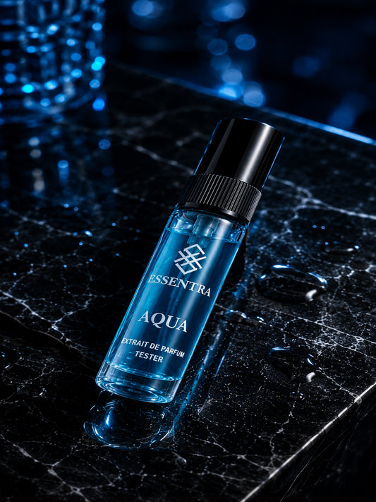 Essentra Aqua Extrait de Parfum – 5ml Travel Tester | Fresh Aquatic Fragrance